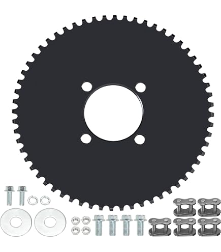 Amazon.com: KOB Drive Sprocket 80 Tooth Go Fun Kart #35 Chain